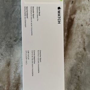 Apple white sport band